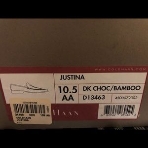 Colehan Justina dm chocolate ladies size 10.5AA
